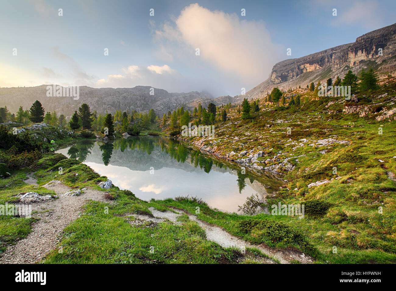 Scenery nature Alps in Italy Stock Photo - Alamy
