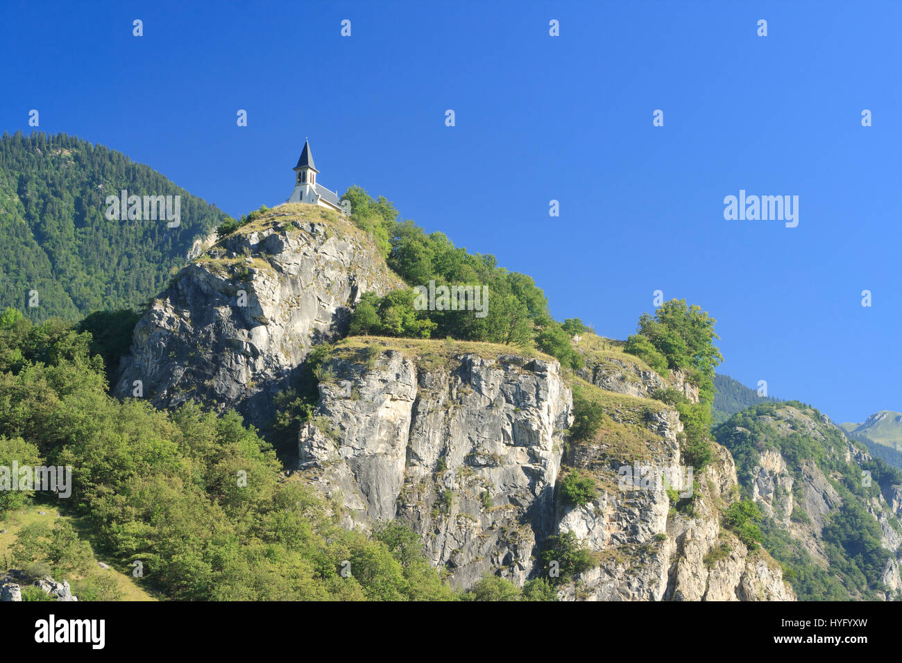 France, Savoie (73), SaintMarcel, chapelle SaintJacques // France