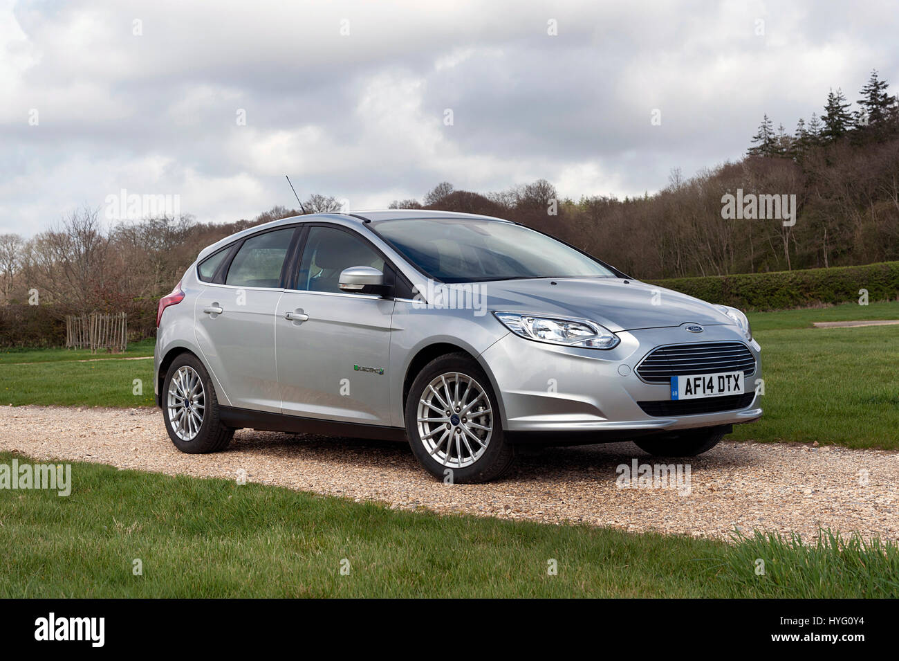 2014 Ford Focus Electric car Stock Photo