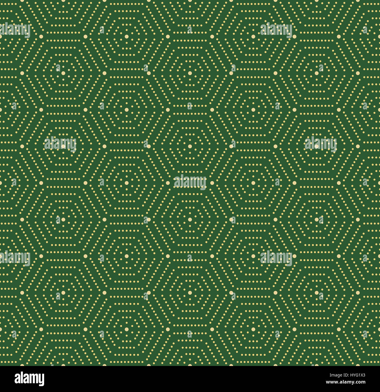 Green hexagonal line background hi-res stock photography and images - Alamy