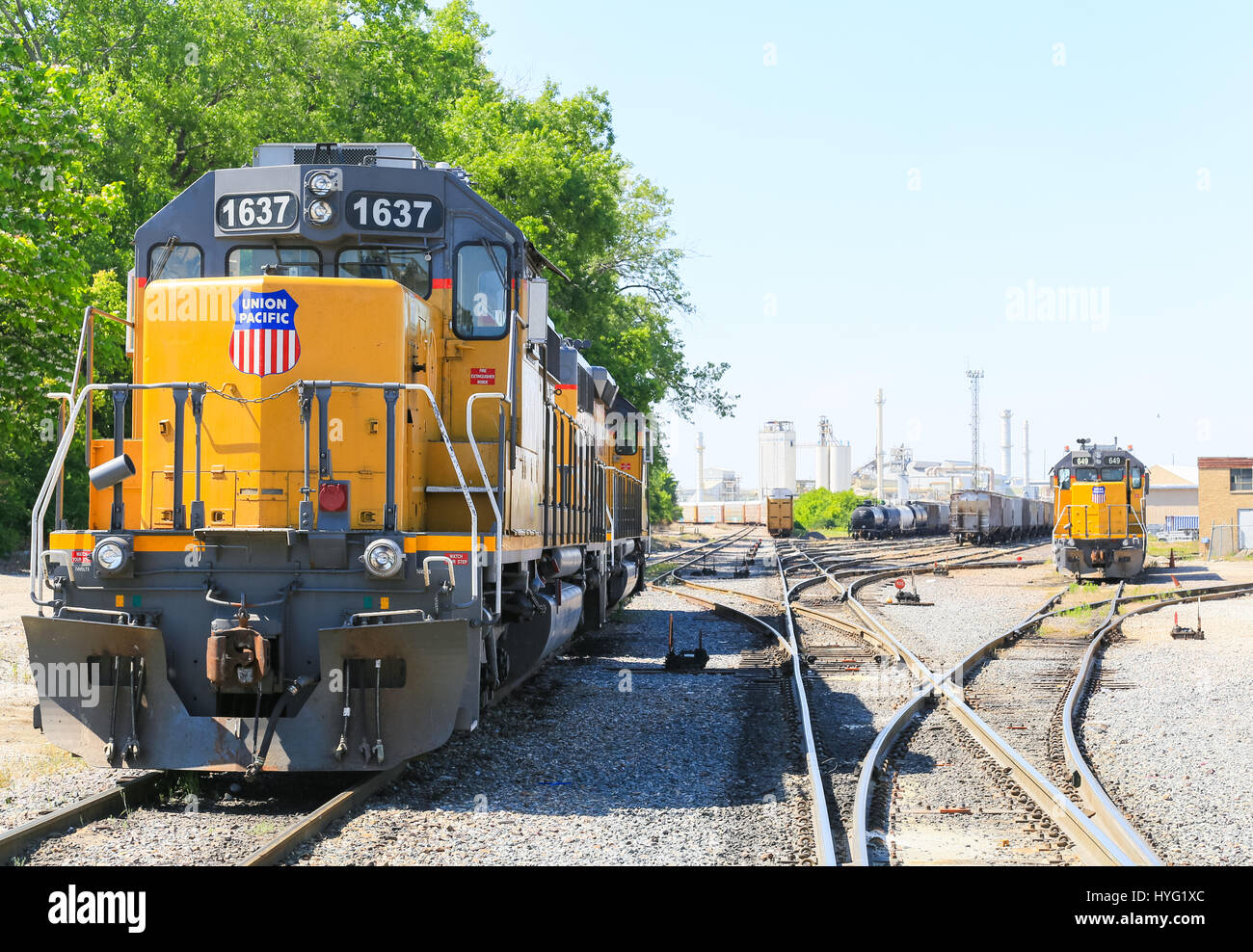Kansas pacific railway hires stock photography and images Alamy