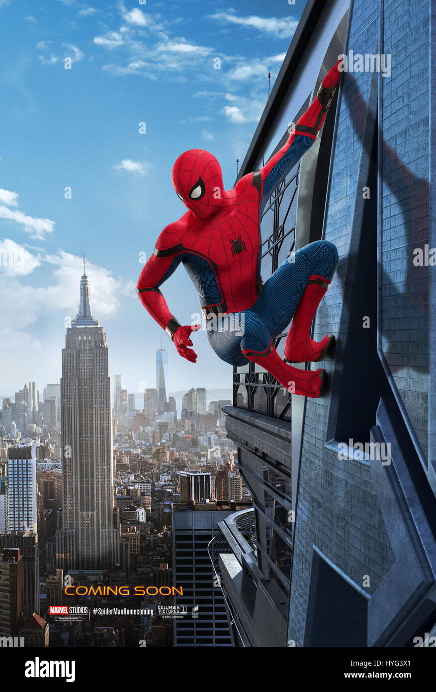 Spider man homecoming poster hi-res stock photography and images - Alamy