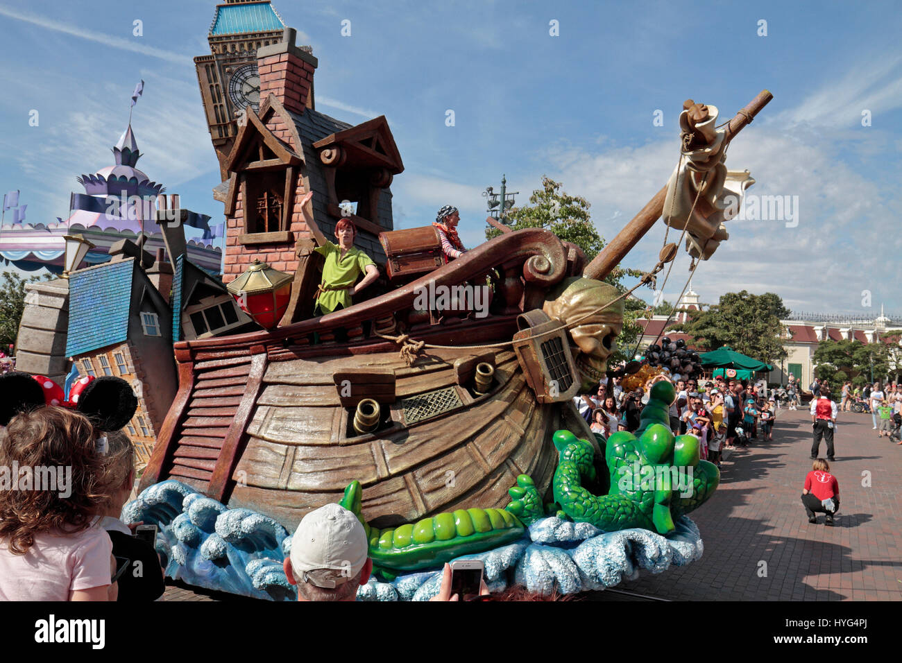 disneyland paris Stock Photo