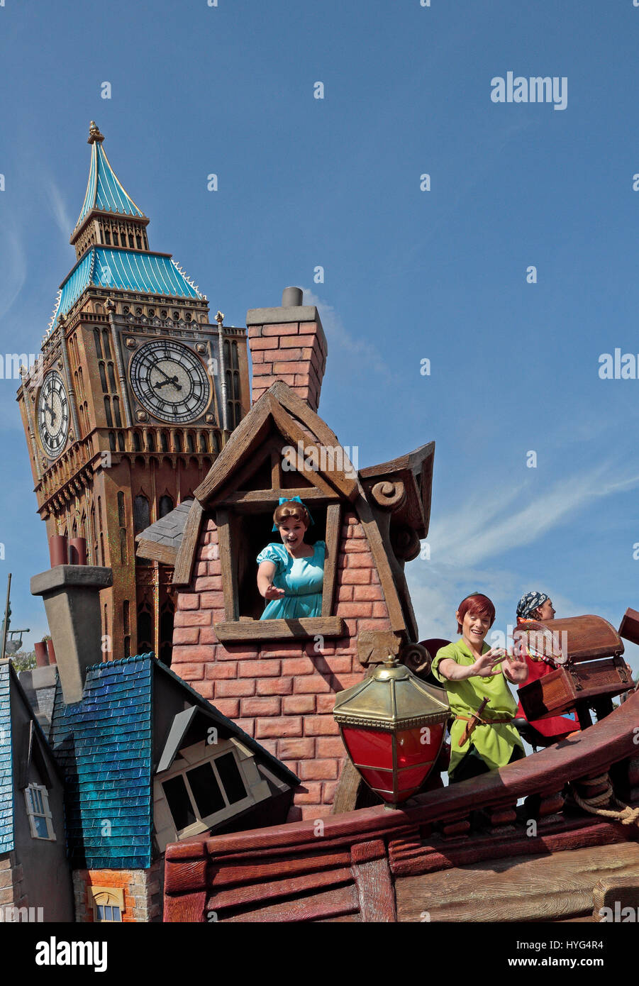disneyland paris Stock Photo