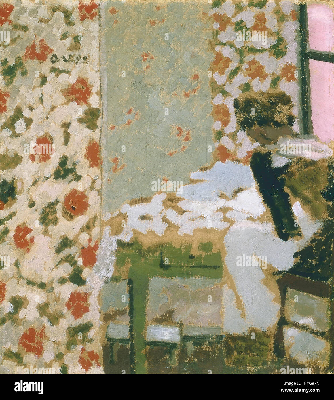 Seamstress by Edouard Vuillard Stock Photo