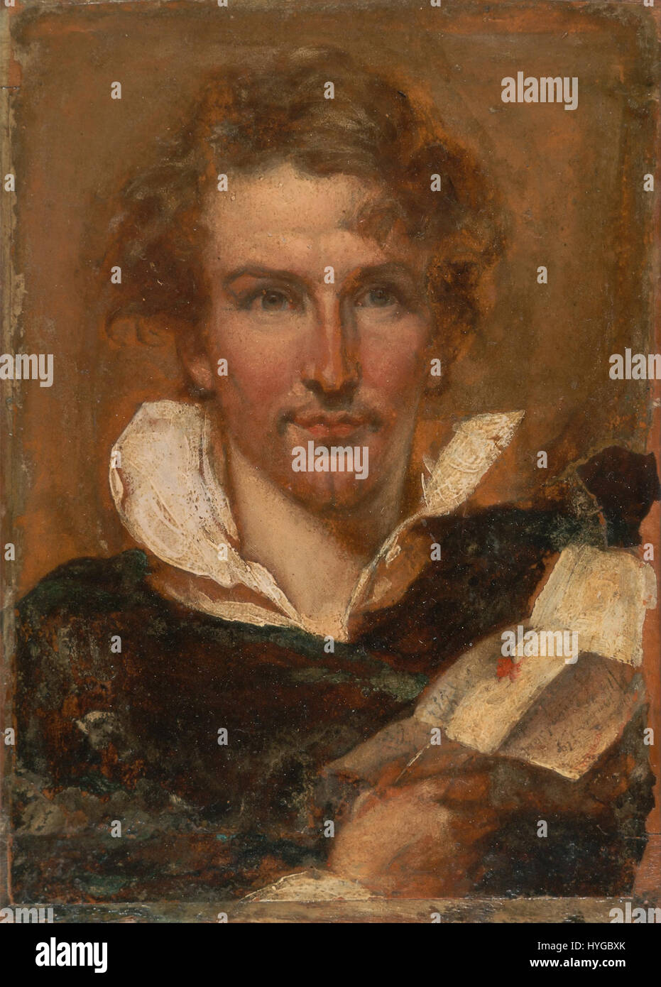 William Etty Self Portrait Google Art Project Stock Photo Alamy