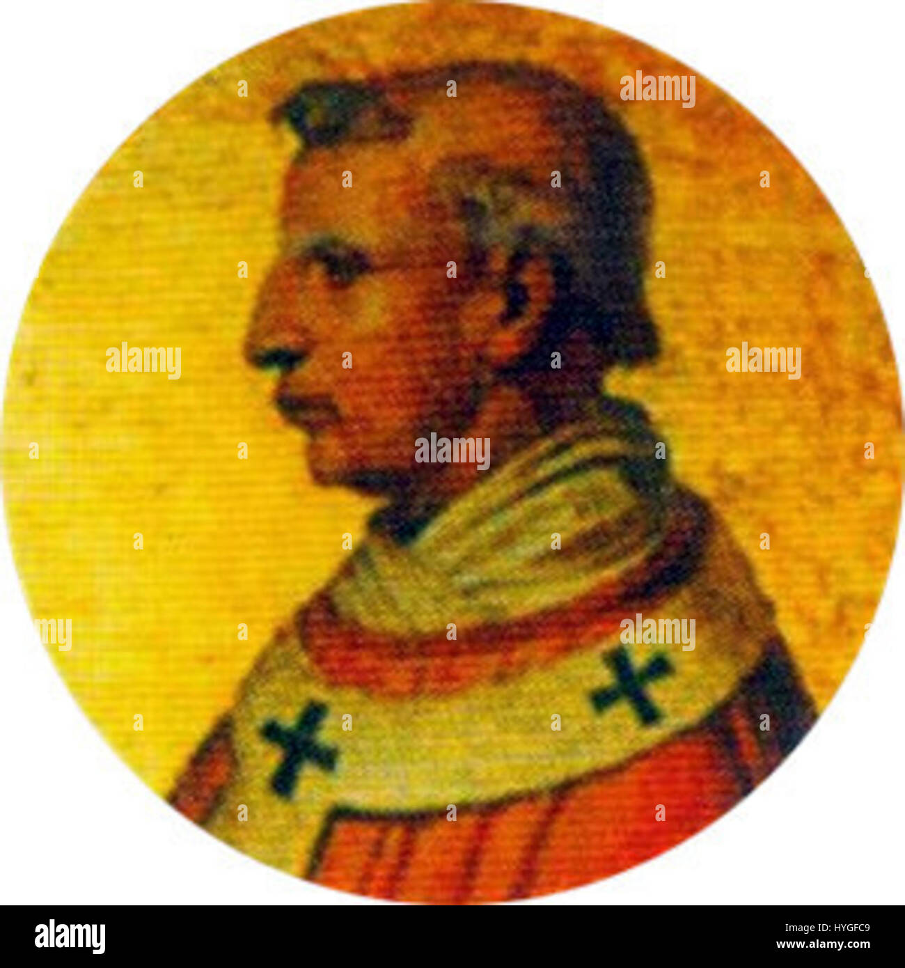 '208 Nicholas V' likely refers to a historical portrait or depiction of