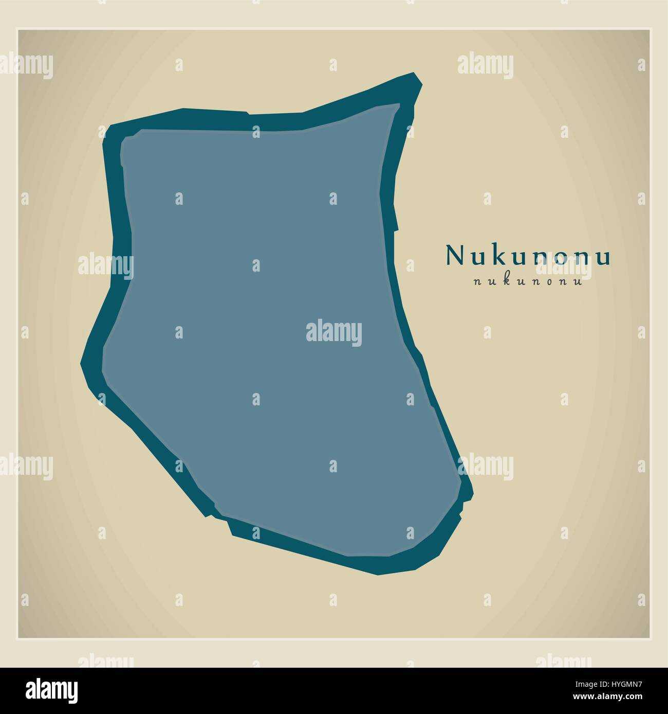 Modern Map Nukunonu TK Stock Vector Image & Art Alamy