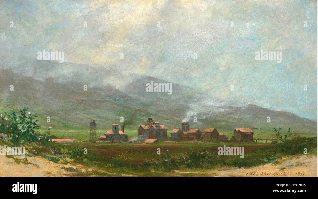 The old plantation painting hi res stock photography and images