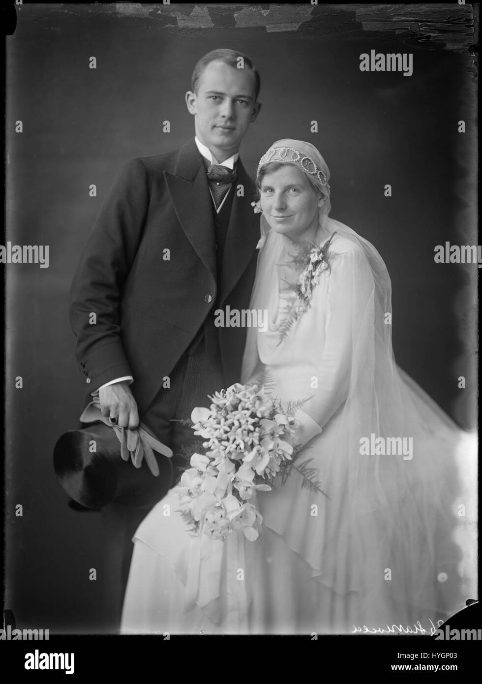 Remmer Willem Starreveld & Suzanna Maria Wilhelmina van der Lugt Melsert. 1931 Stock Photo