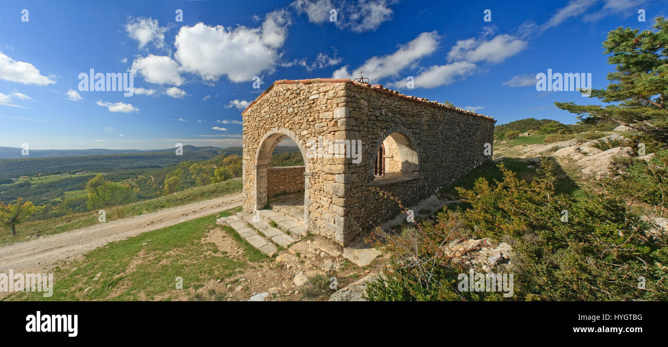 France, Var (83), Barg me, la chapelle Notre Dame des Sept Douleurs fut