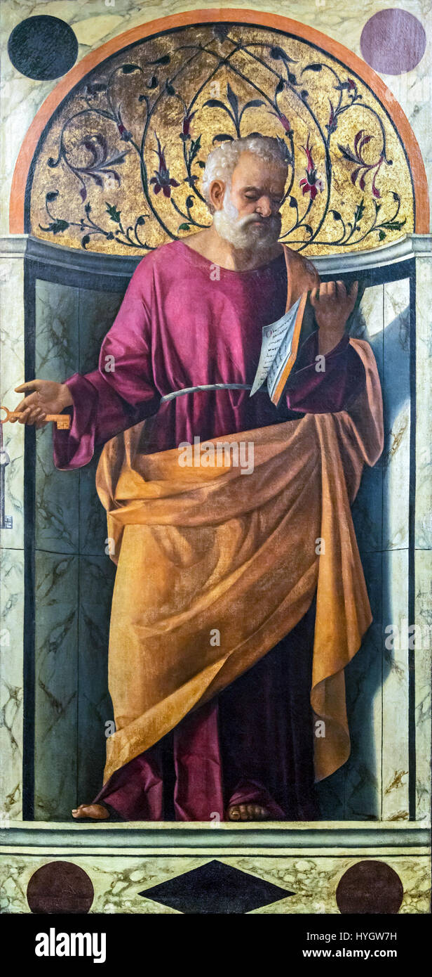 Accademia   San Pietro di Giovanni Bellini Stock Photo