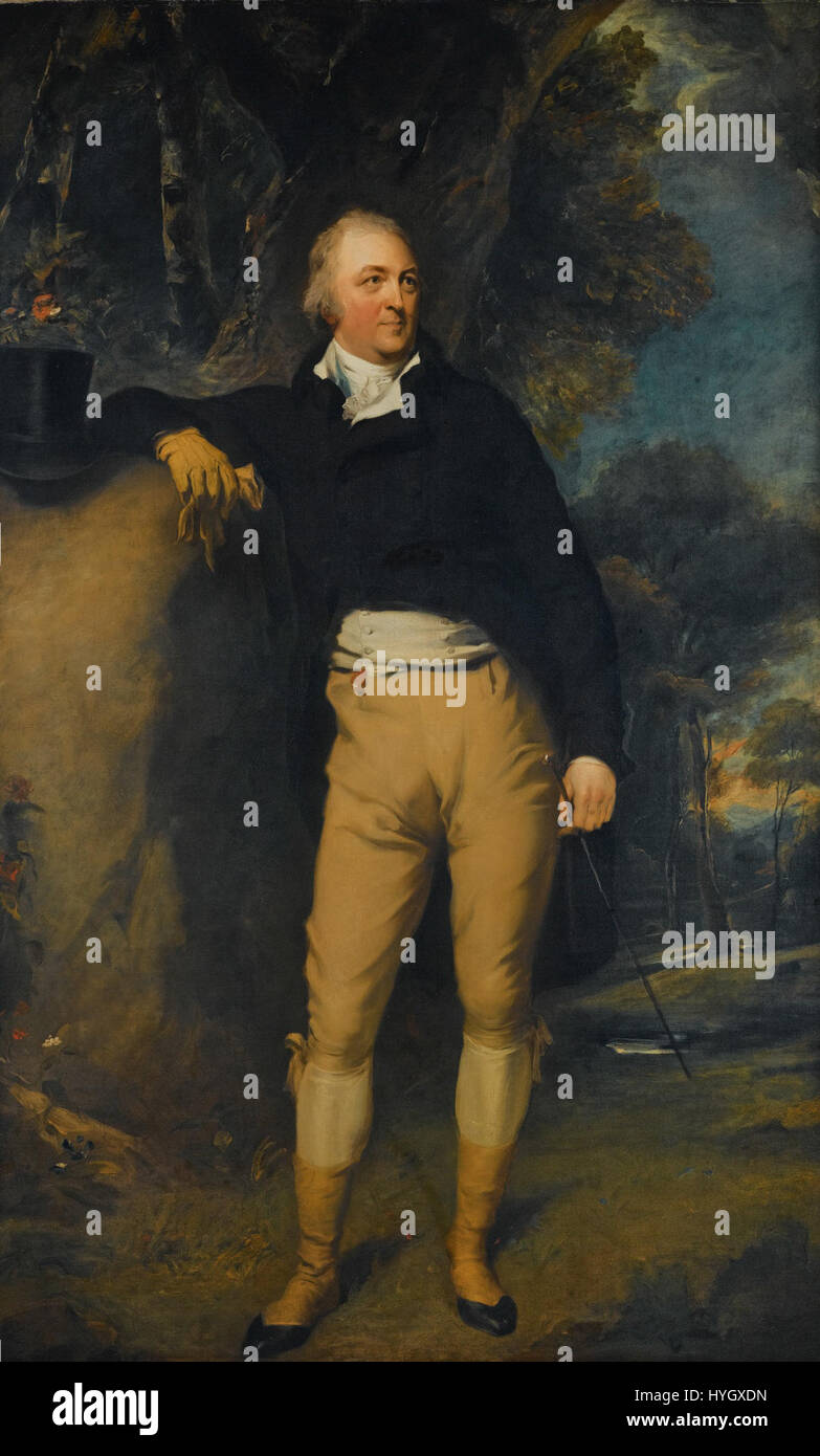 This portrait by Thomas Lawrence depicts Thomas Lister, 1st Baron ...