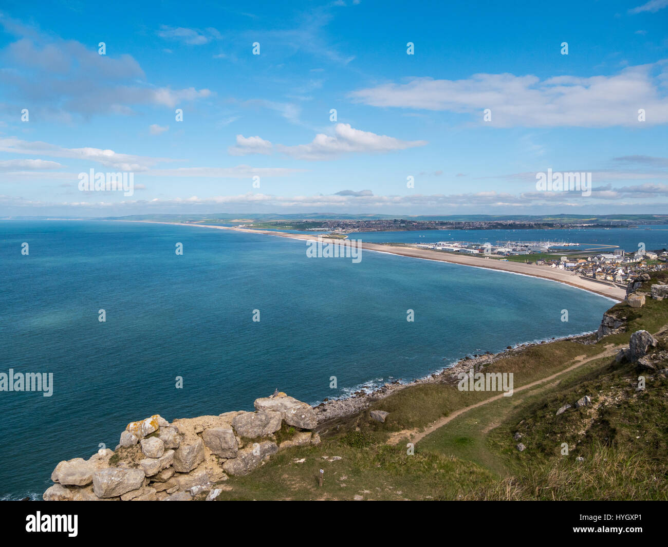 Chesil beach tombolo hires stock photography and images Alamy