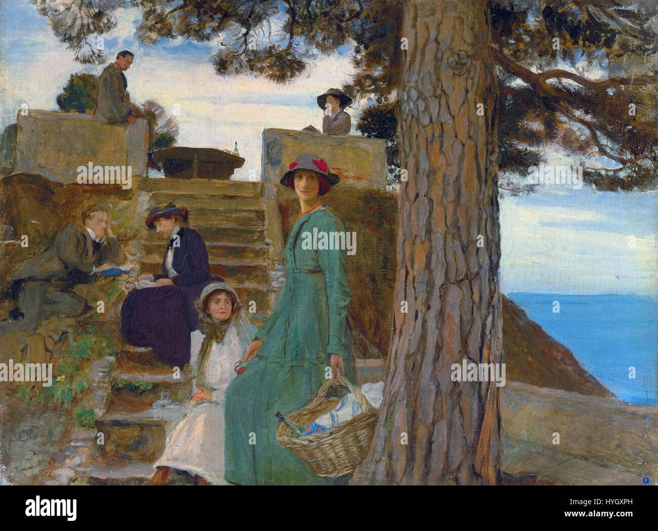 Picnic painting hires stock photography and images Alamy