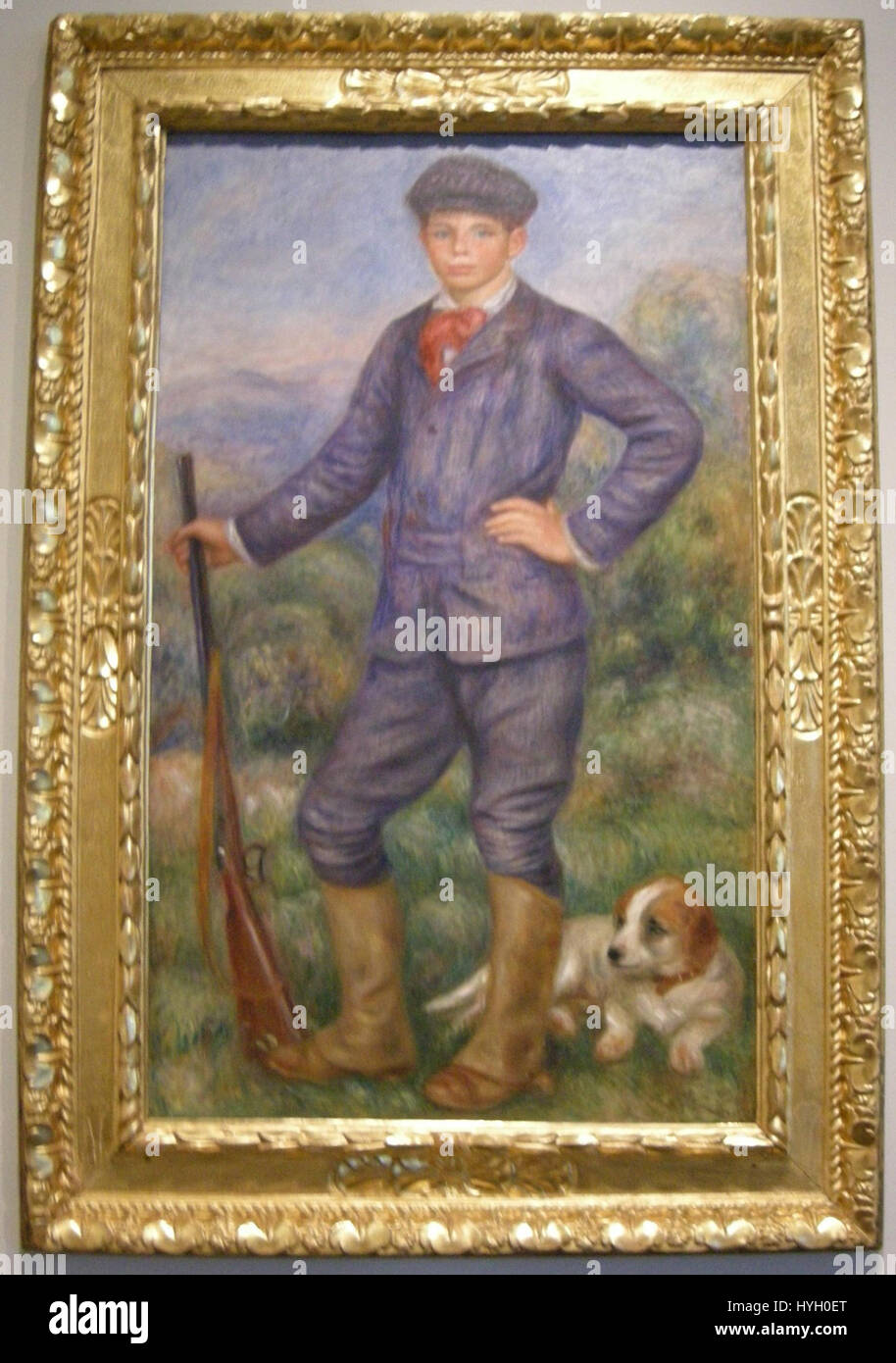 Pierre auguste renoir, jean renoir as a huntsman, 1910 Stock Photo - Alamy