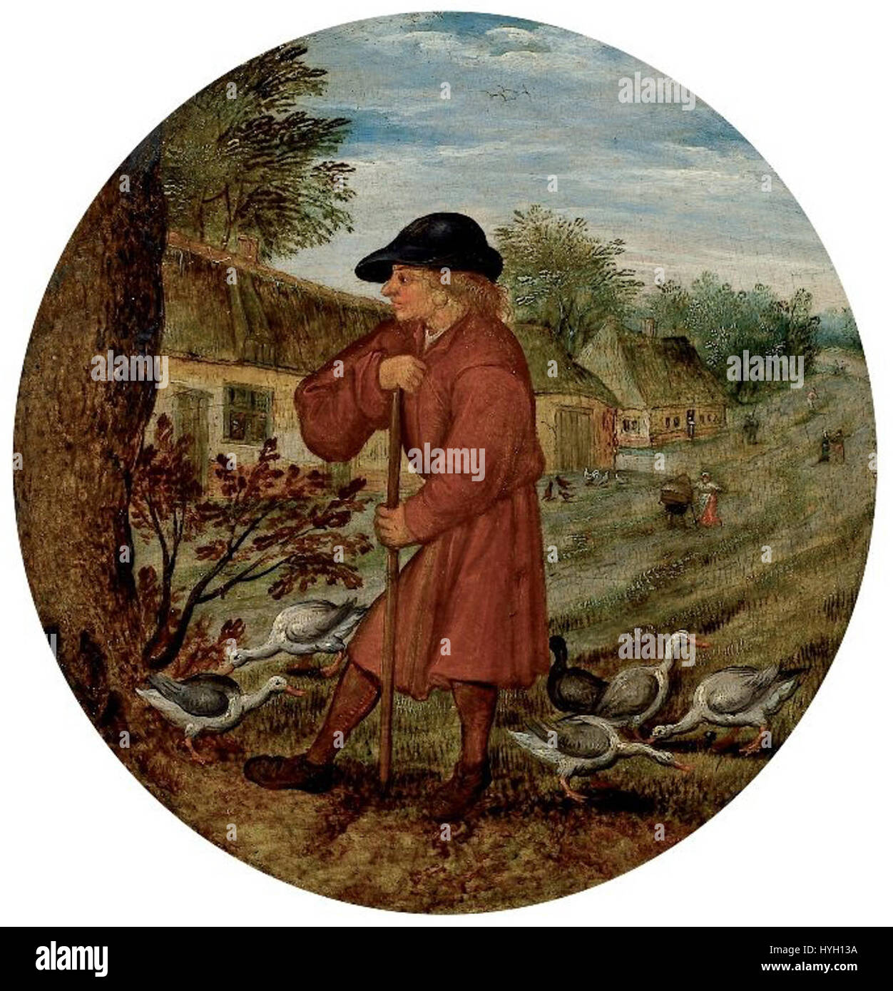 Le gardien d'oie de Saint-Thois