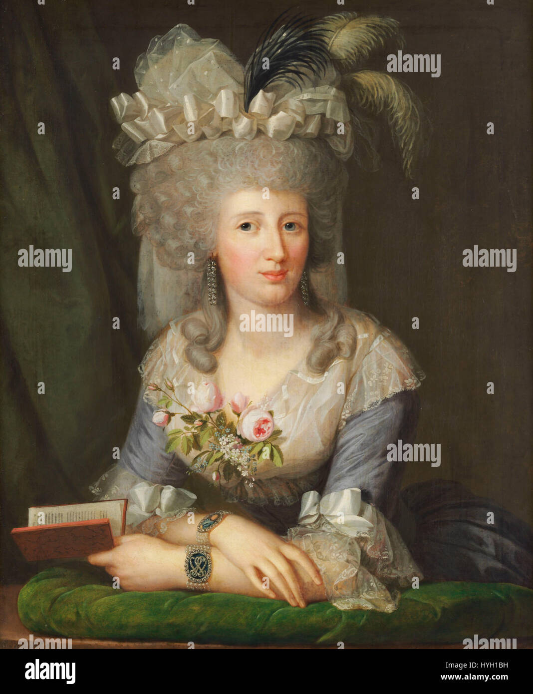 Karoline Graefin von Hessenstein geb. von Schlotheim 1767 1847 Stock Photo