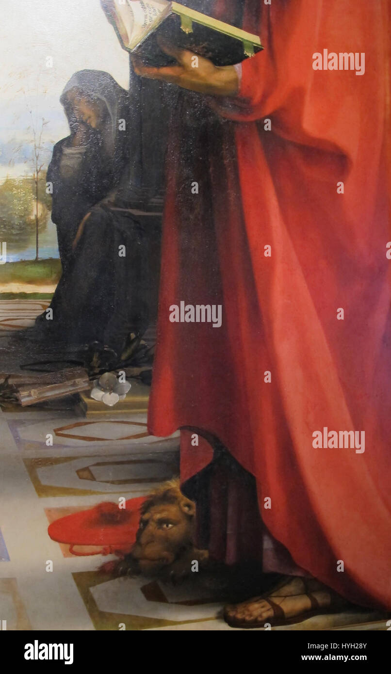 Beccafumi's artwork, 'Stigmata of Catherine of Siena between Saints ...
