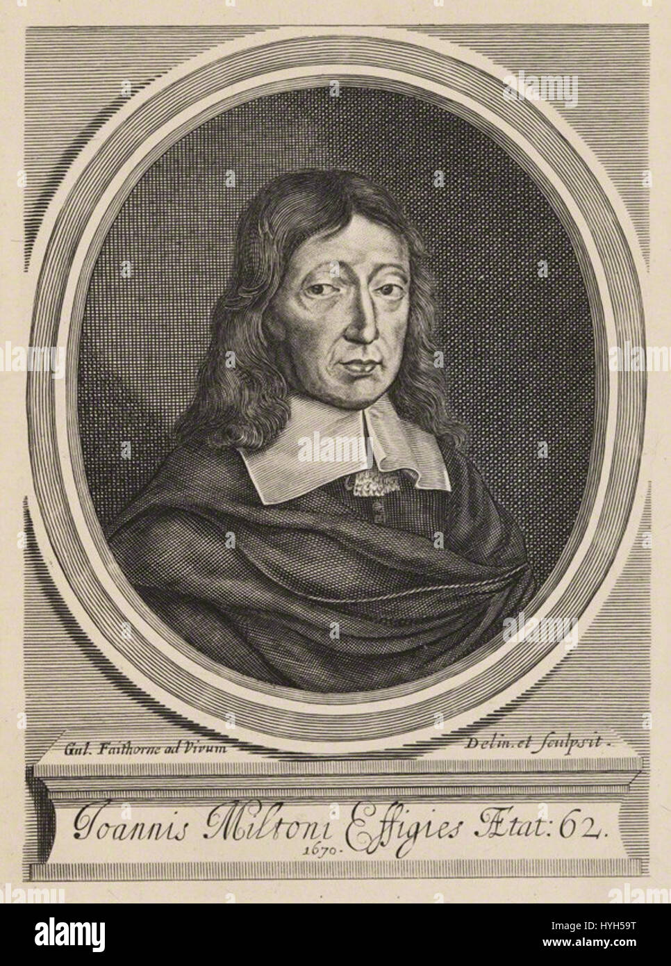 John Milton 1 Stock Photo Alamy