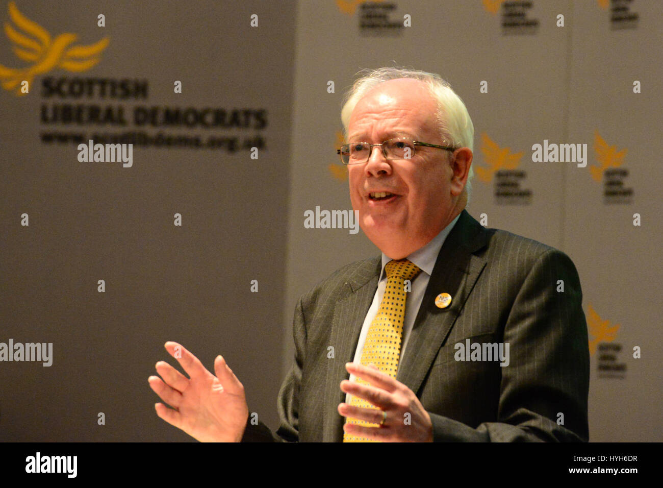 Lord Jim Wallace, leader of the Liberal Democrats in the House of Lords
