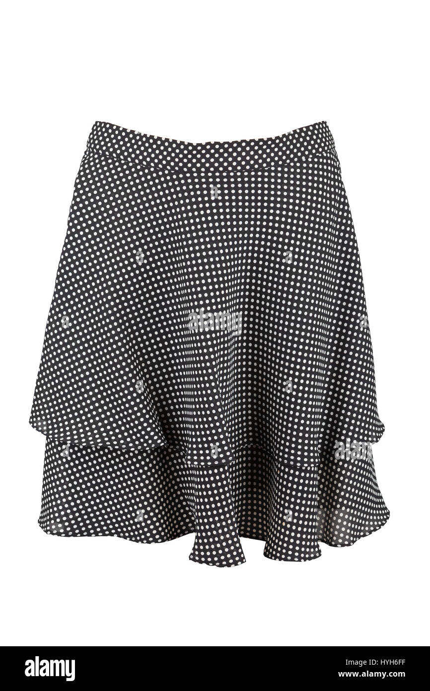 Black Gotta Patti Flared Skirt