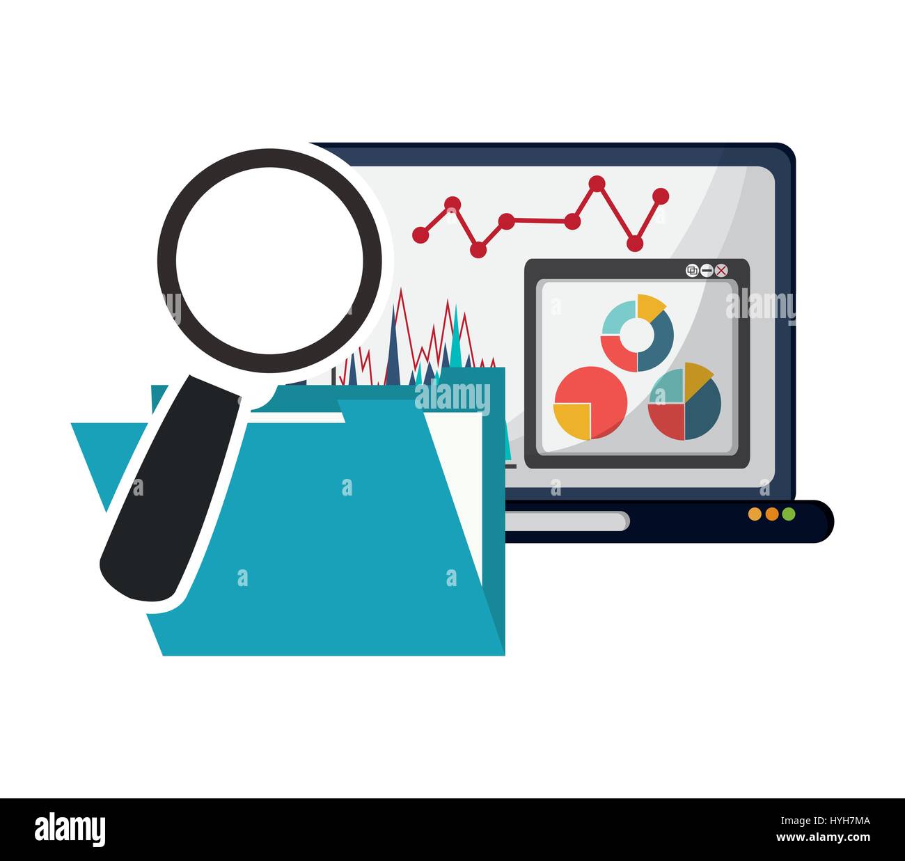 Cyber security and laptop design Stock Vector Image & Art - Alamy
