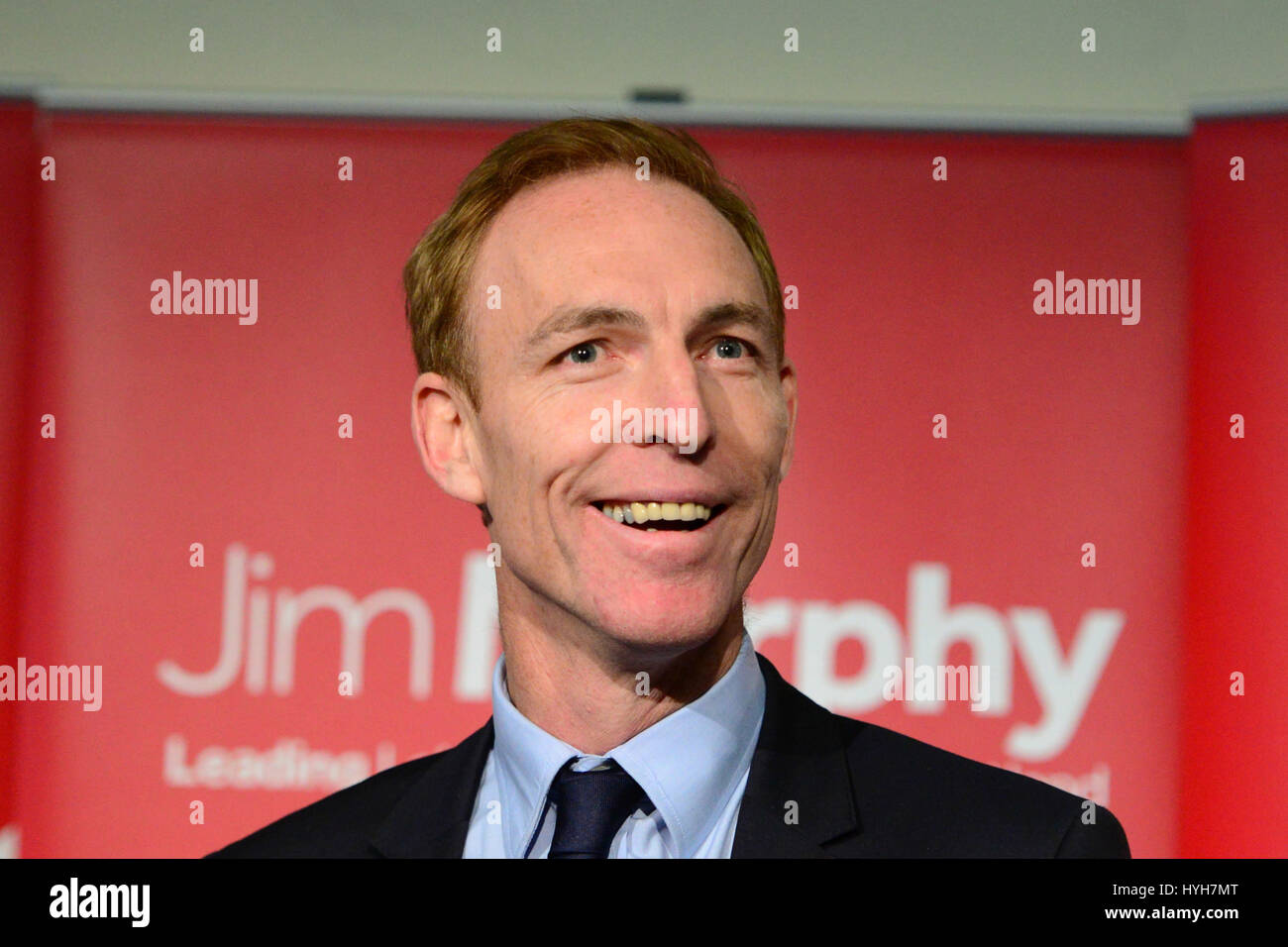 File image: Jim Murphy MP, who has been elected as the new Scottish Labour leader Stock Photo