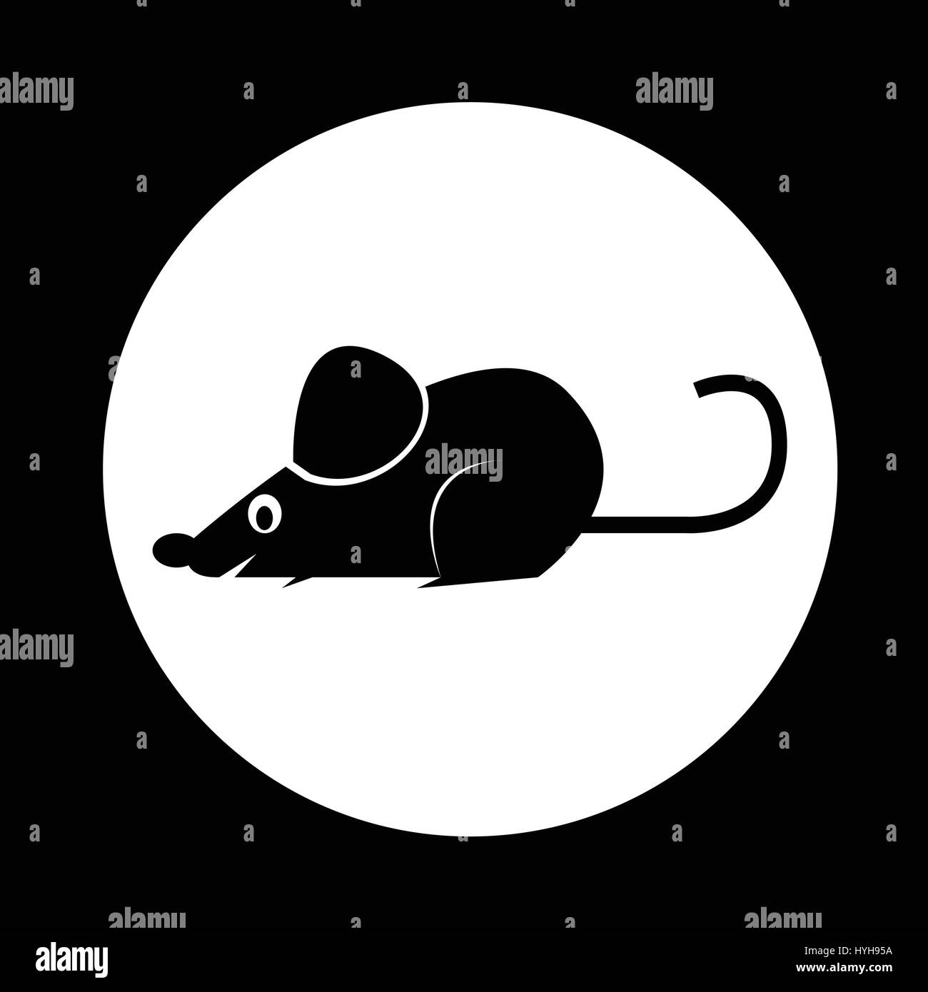 Rat side Stock Vector Images - Alamy
