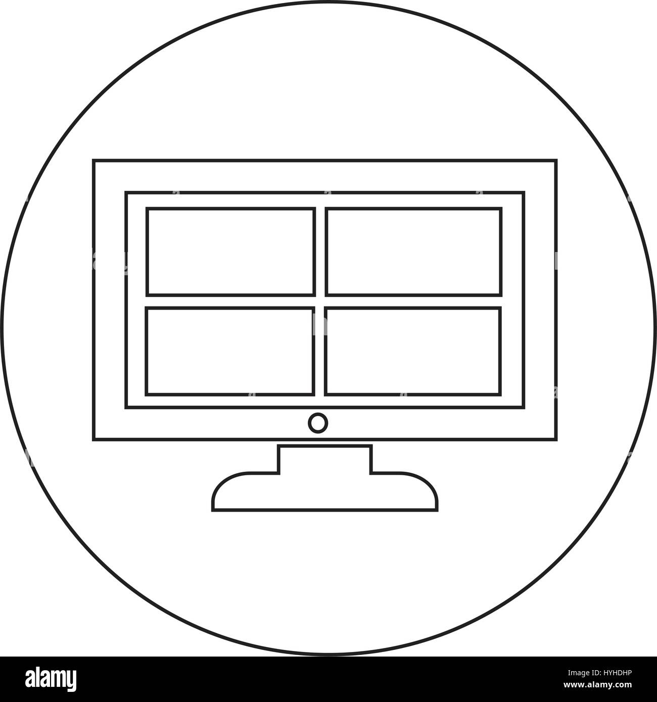 Watch tele Black and White Stock Photos & Images - Alamy