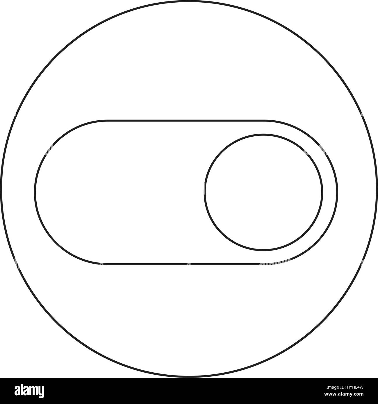 Toggle switch icon Stock Vector Image & Art - Alamy