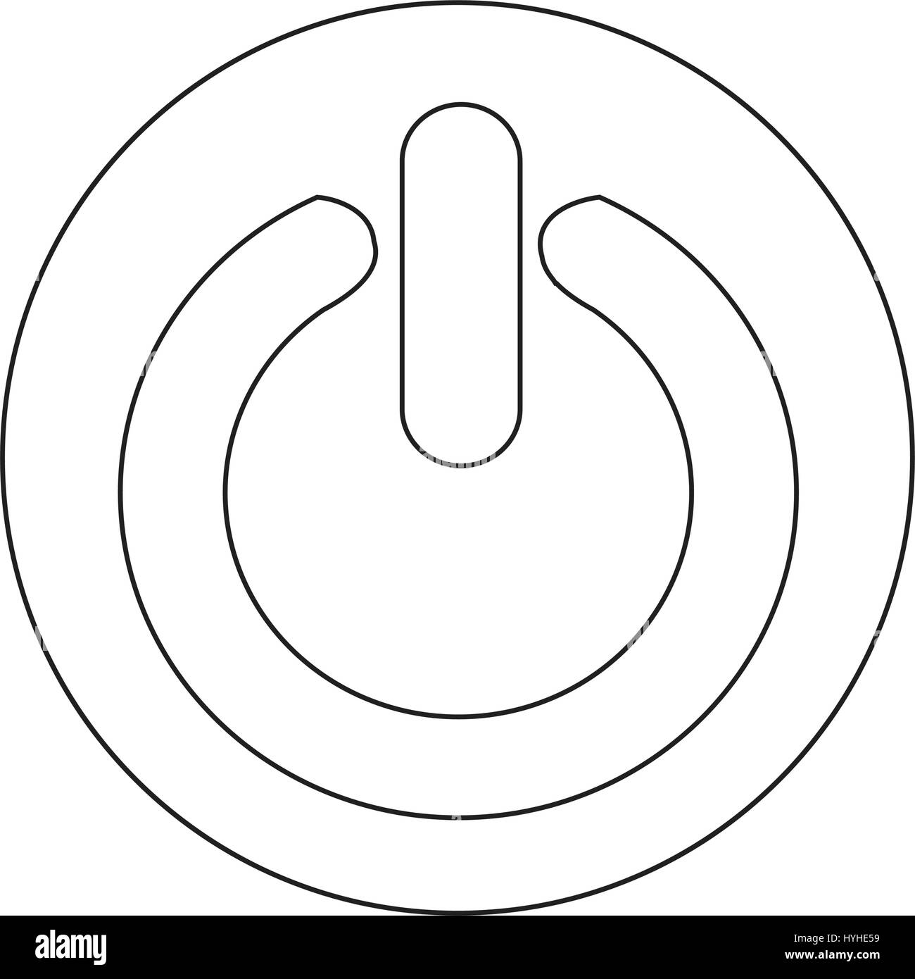 Turn off sound Black and White Stock Photos & Images - Alamy