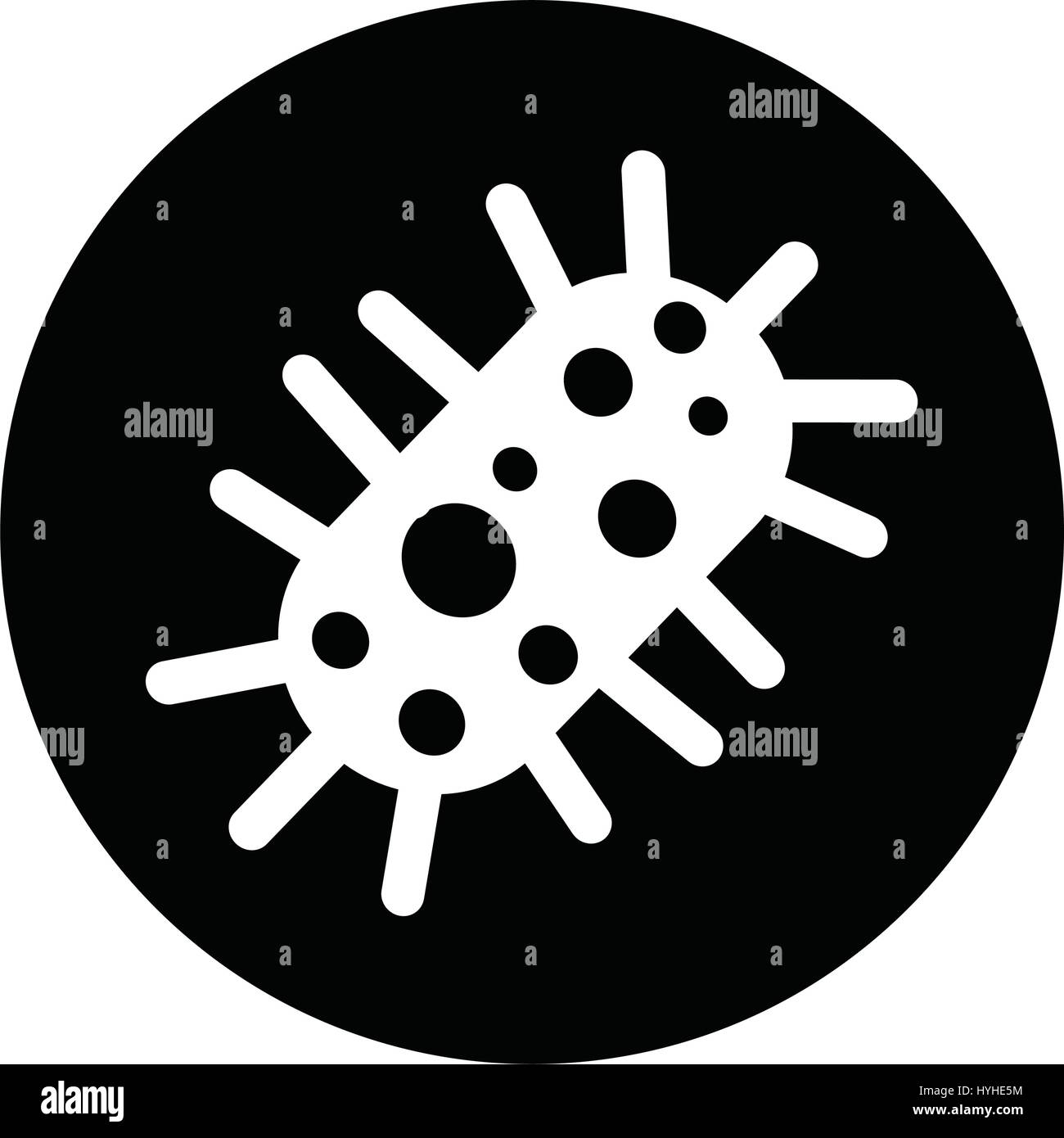 virus bacteria icon Stock Vector Image & Art - Alamy