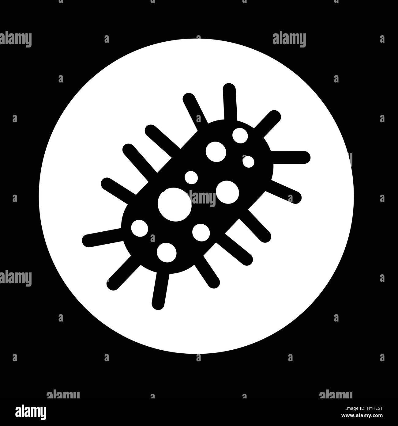 virus bacteria icon Stock Vector Image & Art - Alamy