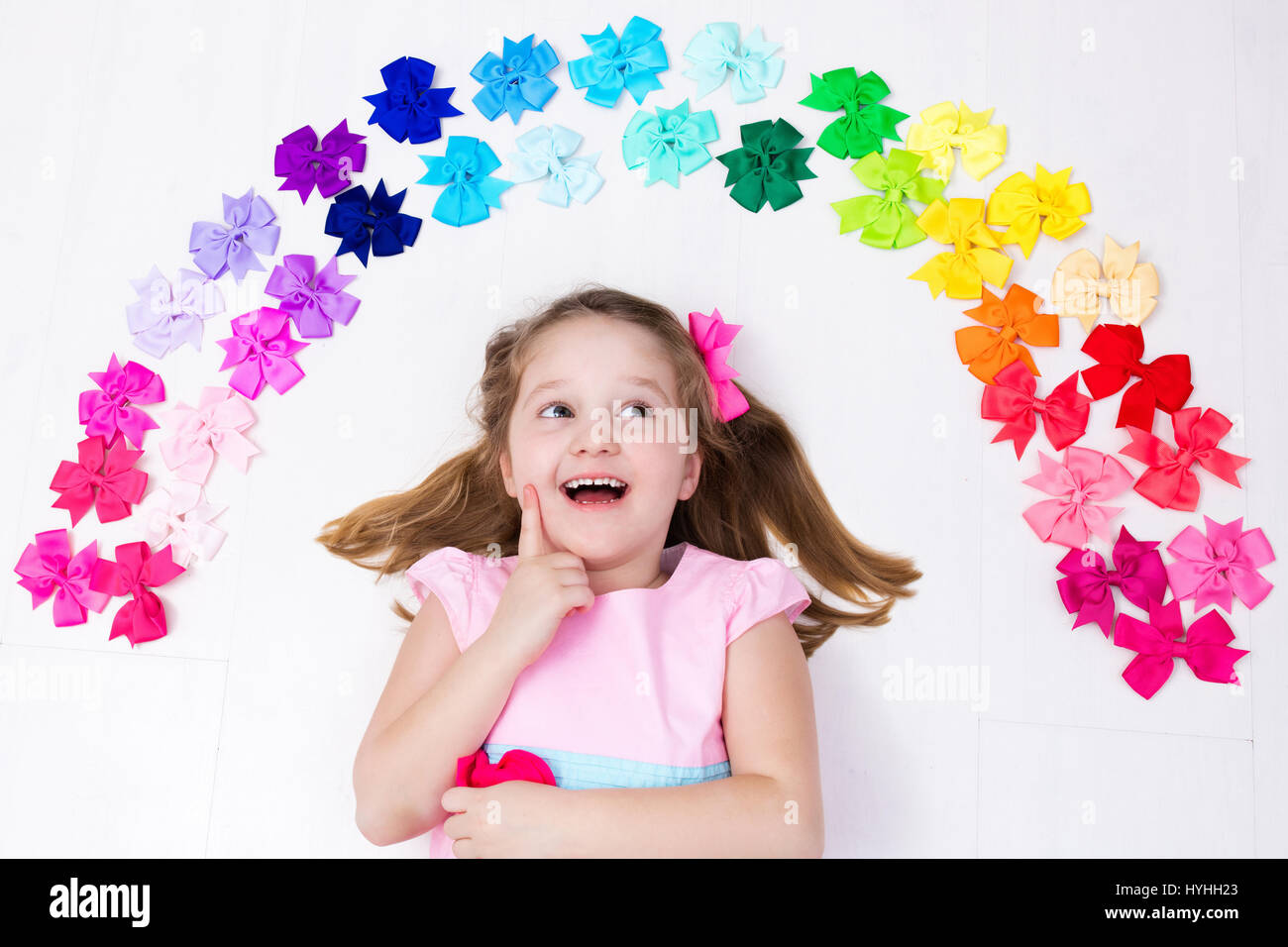 kids hair ribbon