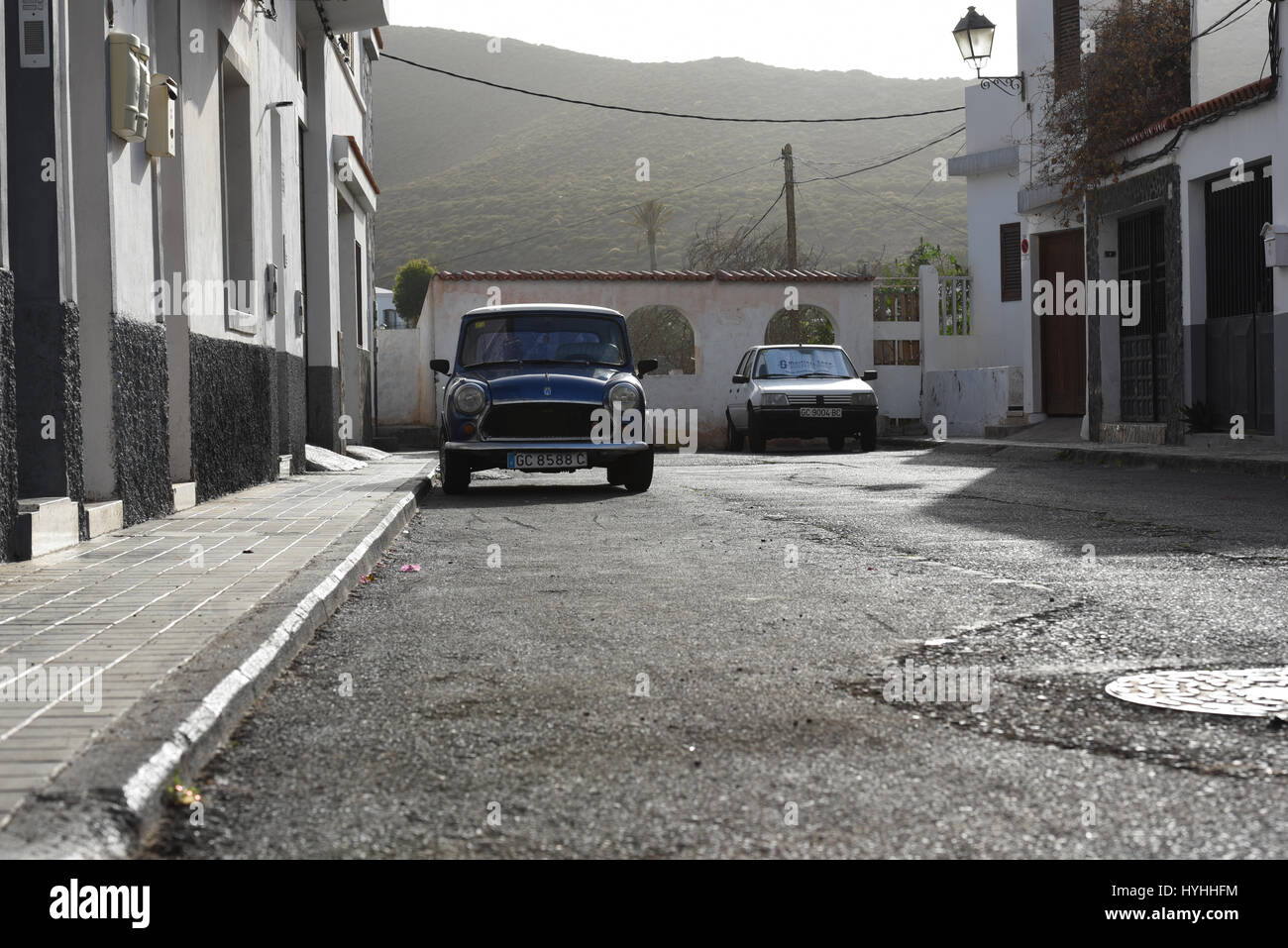 Very old mini bus for people transportation hi-res stock photography ...