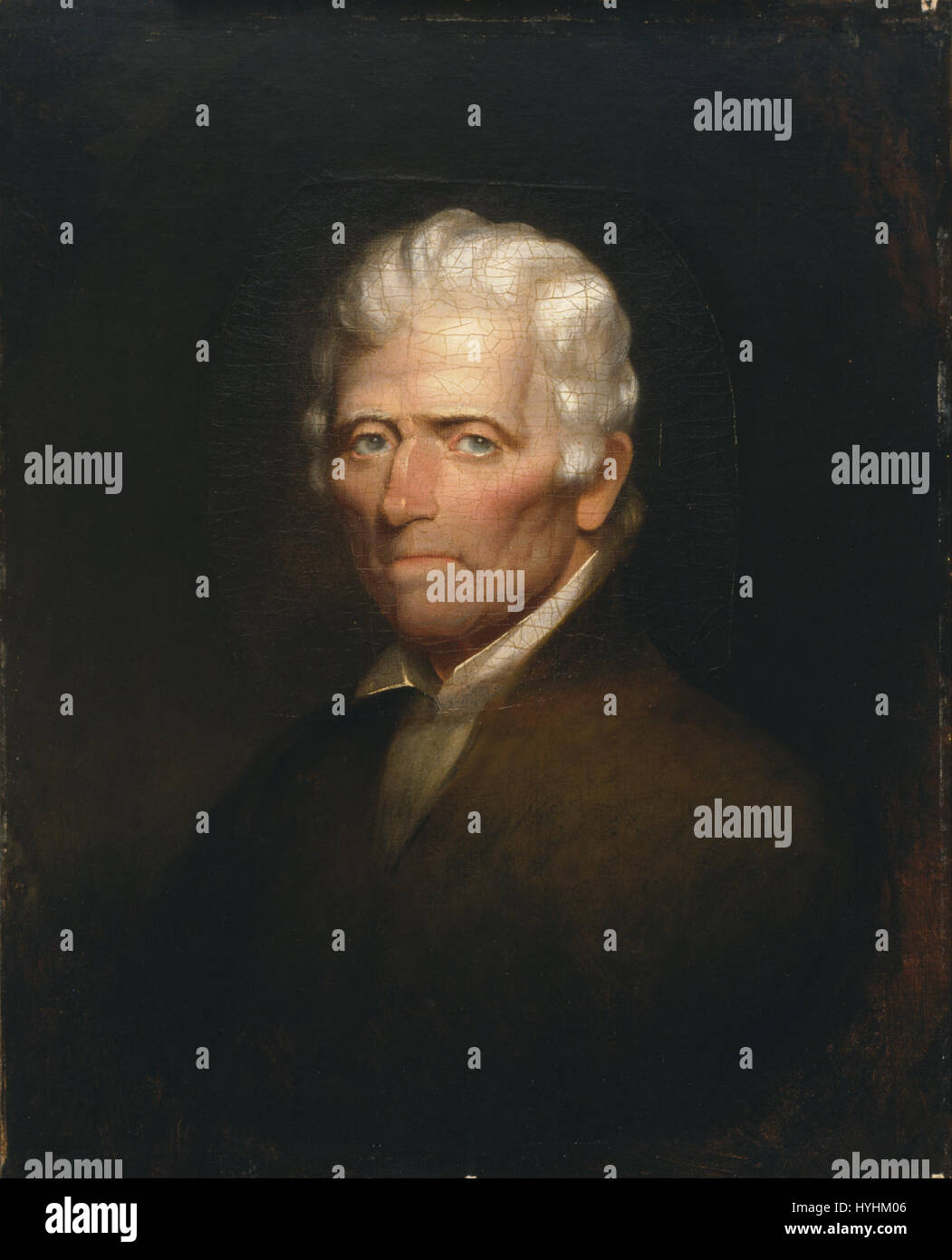 Chester Harding’s portrait of Daniel Boone, an American frontiersman ...