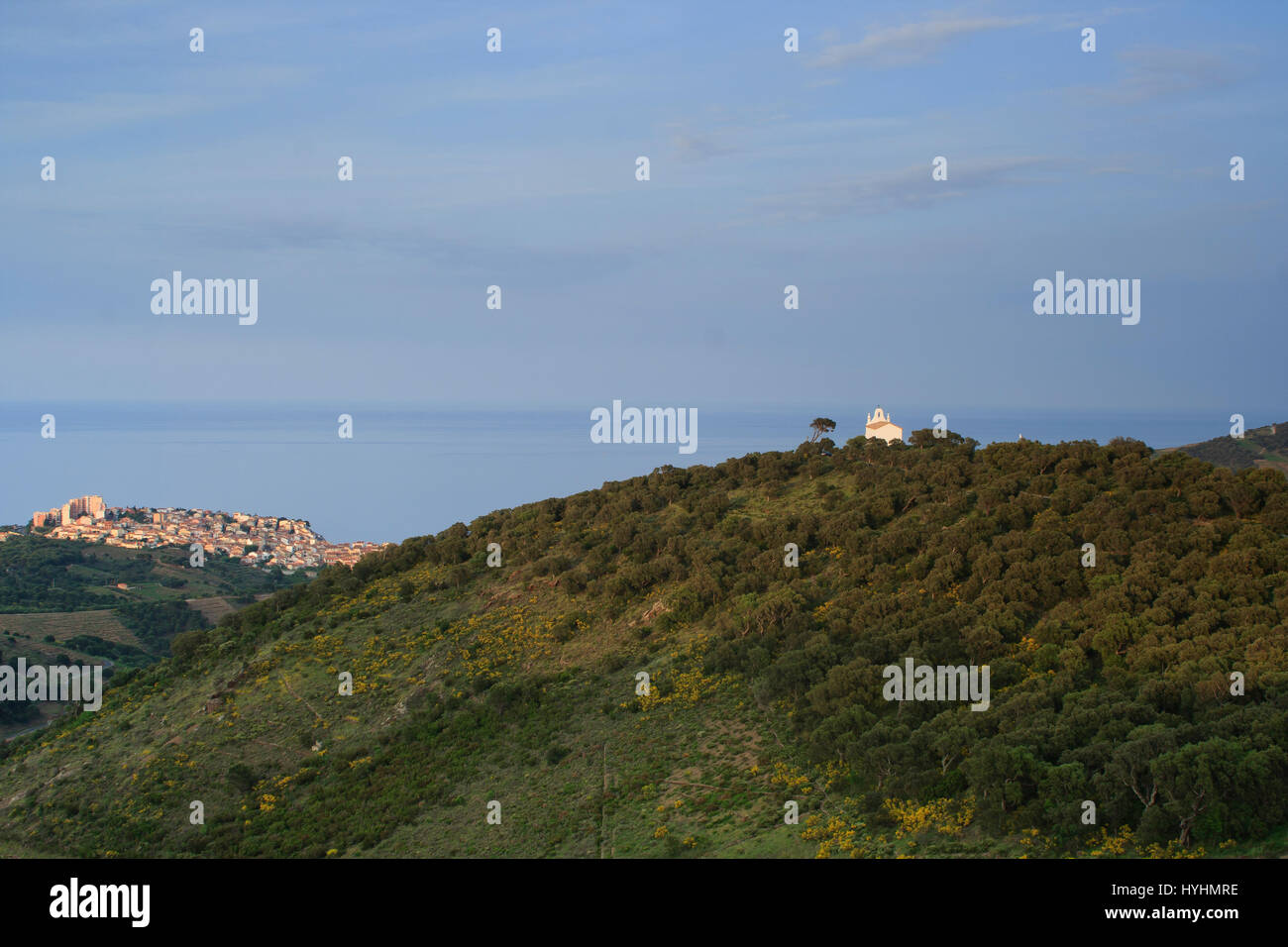 France, PyreneesOrientales, Banyulssurmer, chapel NotreDamedela