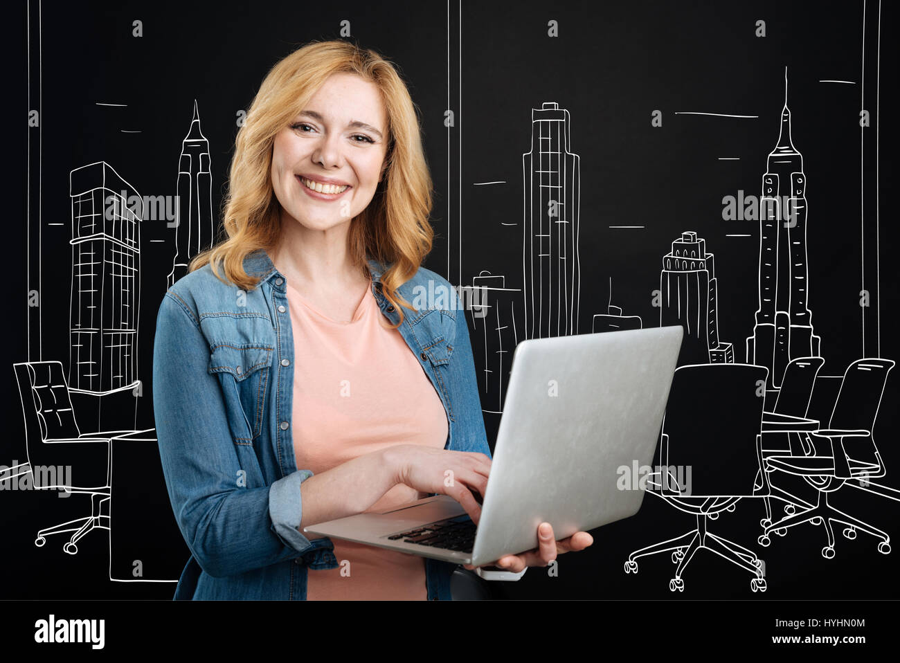 Business woman waiting meeting hi-res stock photography and images - Alamy