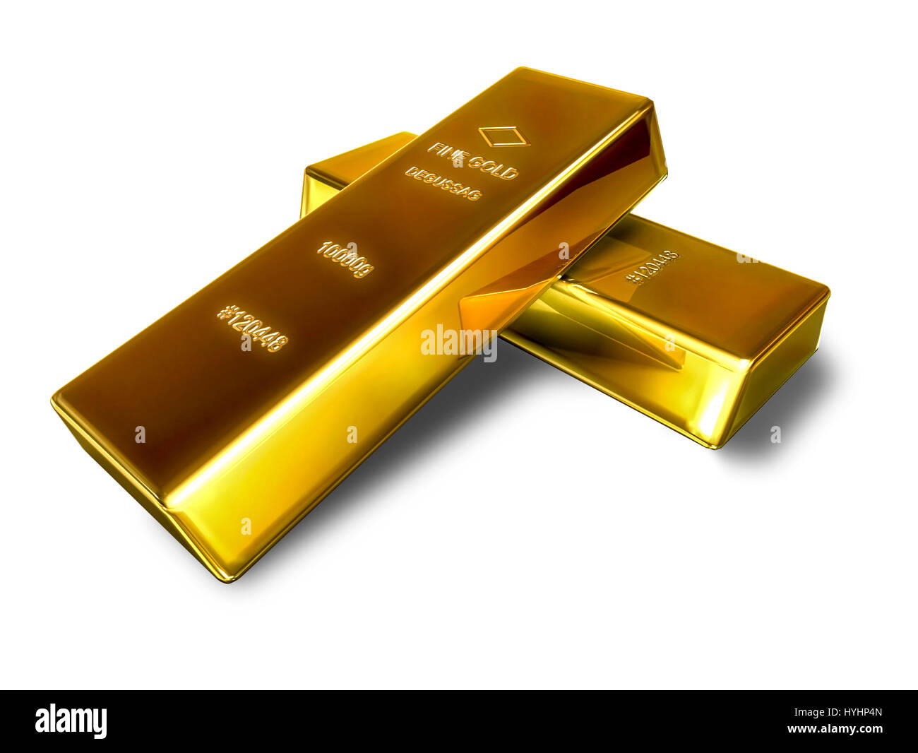 Gold bar cut out hi-res stock photography and images - Alamy