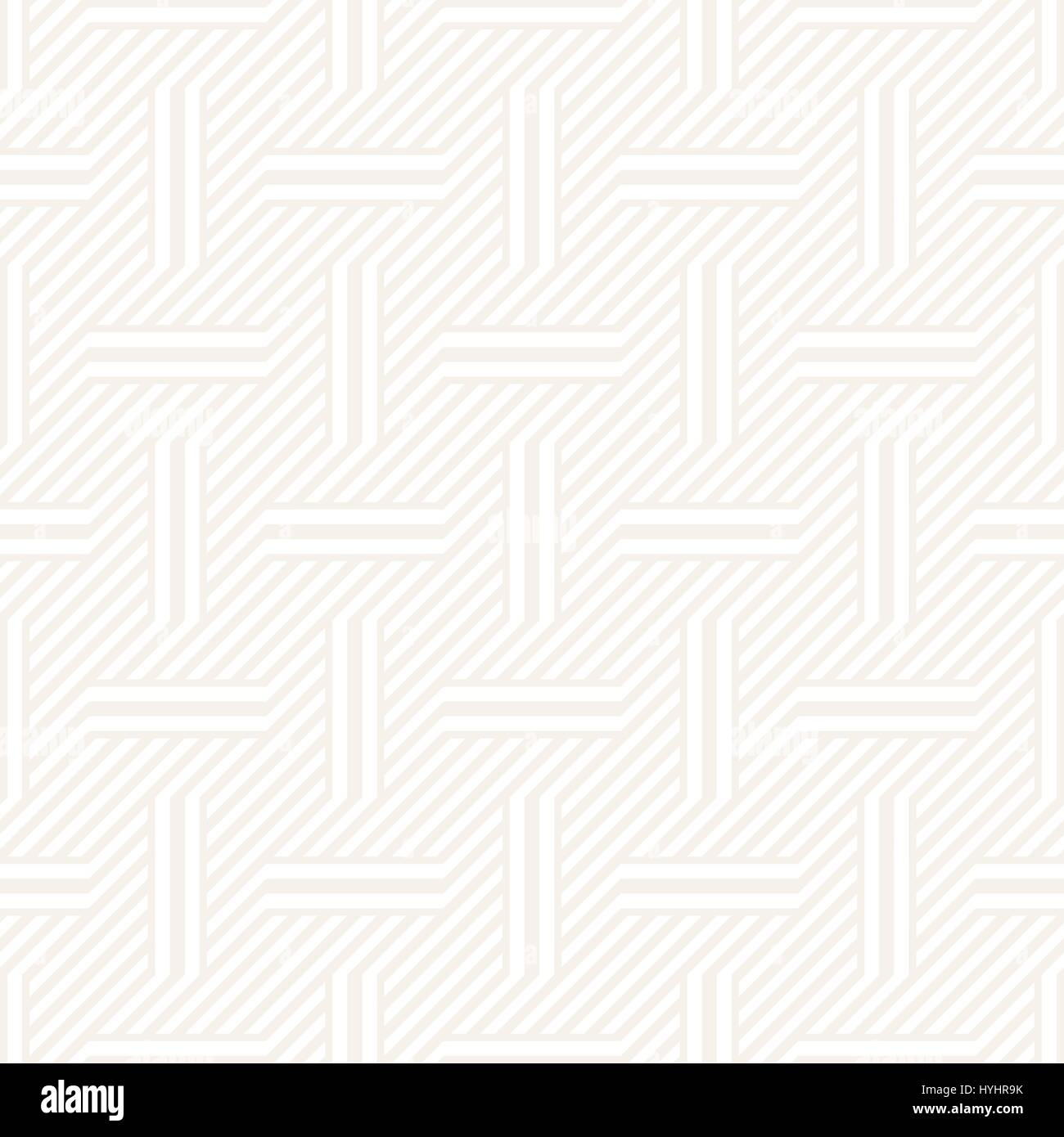 Vector Seamless Pattern. Modern Stylish Interlacing Lines Texture ...