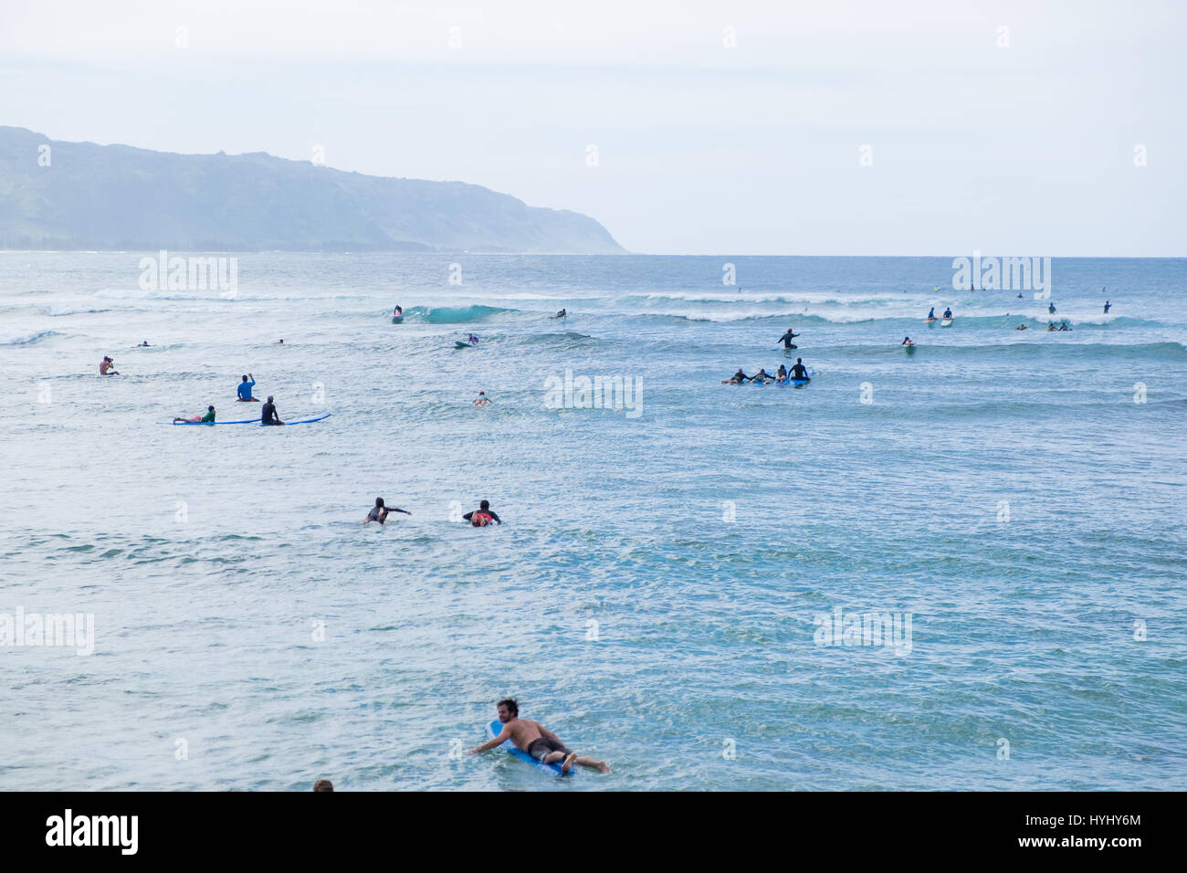 Surf boards beach hawaii hi-res stock photography and images - Alamy
