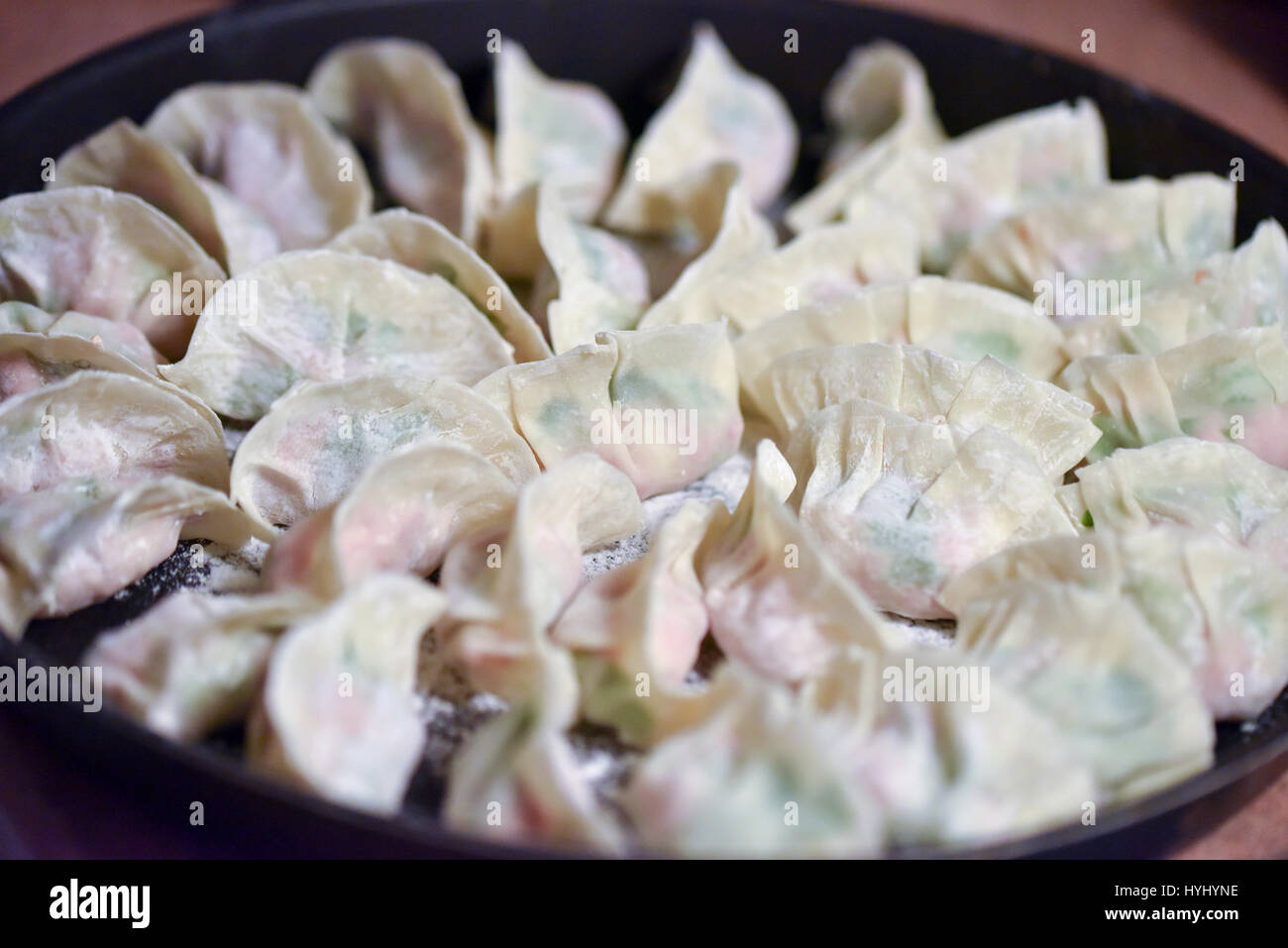 Chinese dumplings Stock Photo