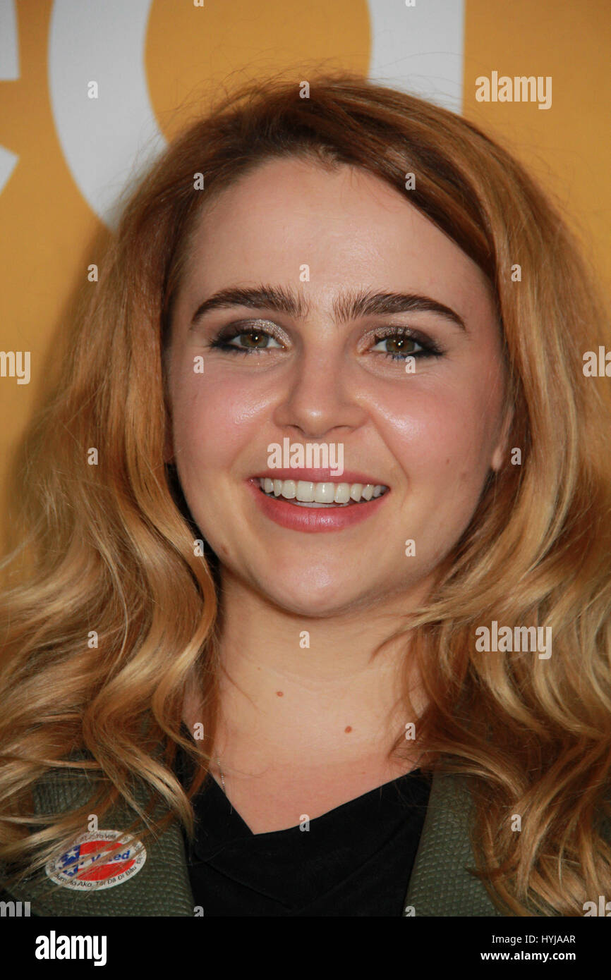 Los Angeles, USA. 04th Apr, 2017. Mae Whitman 04/04/2017 The Los