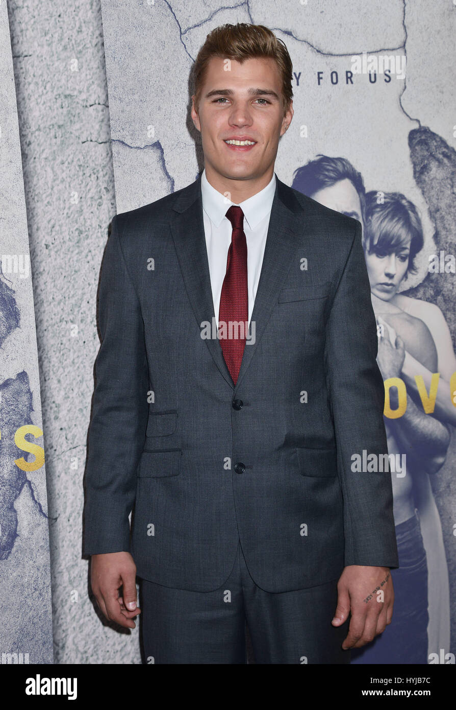 Los Angeles, USA. 04th Apr, 2017. Chris Zylka 033 arriving at the Leftovers HBO premiere at the Avalon Club in Los Angeles. April 11, 2017. Credit: Tsuni/USA/Alamy Live News Stock Photo
