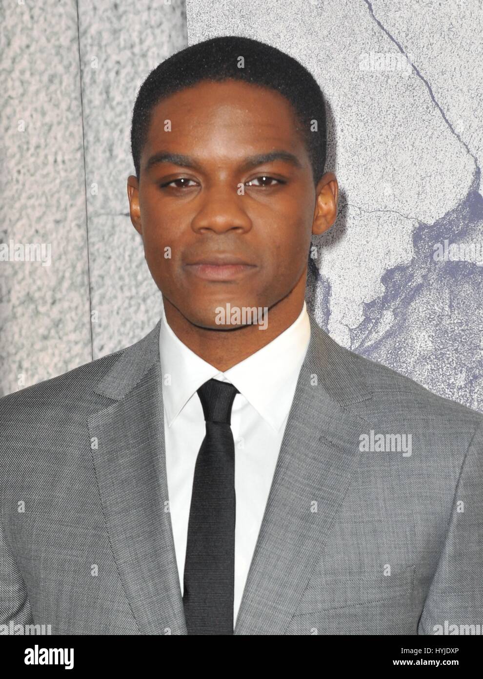 Jovan Adepo at arrivals for THE LEFTOVERS Season 3 Premiere, Avalon Hollywood, Los Angeles, CA April 4, 2017. Photo By: Dee Cercone/Everett Collection Stock Photo