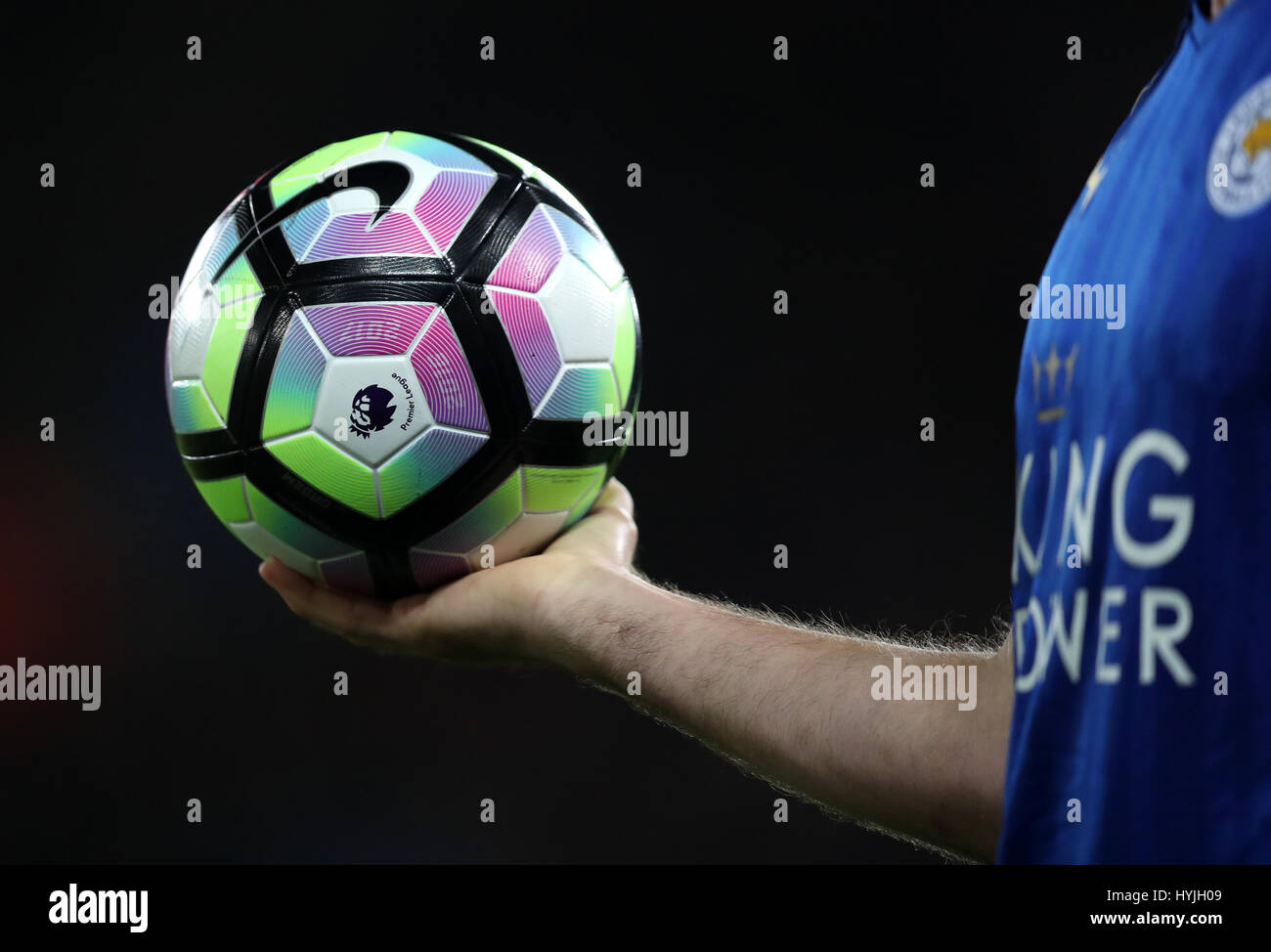 A view of the Nike Premier League ball during the Premier League match