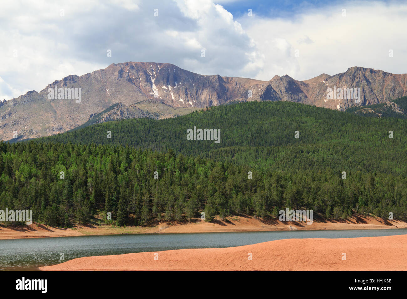 Pikes Peak Colorado Springs USA Stock Photo