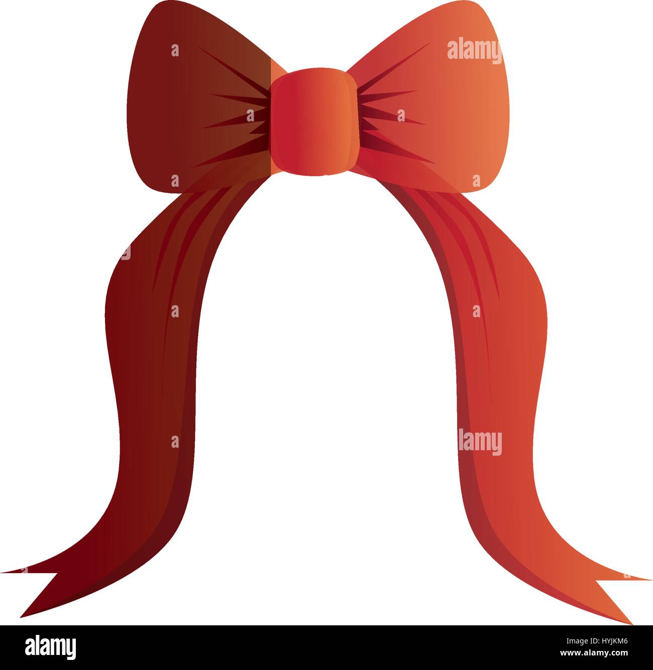 bow ribbon isolated icon vector illustration design Stock Vector Image ...