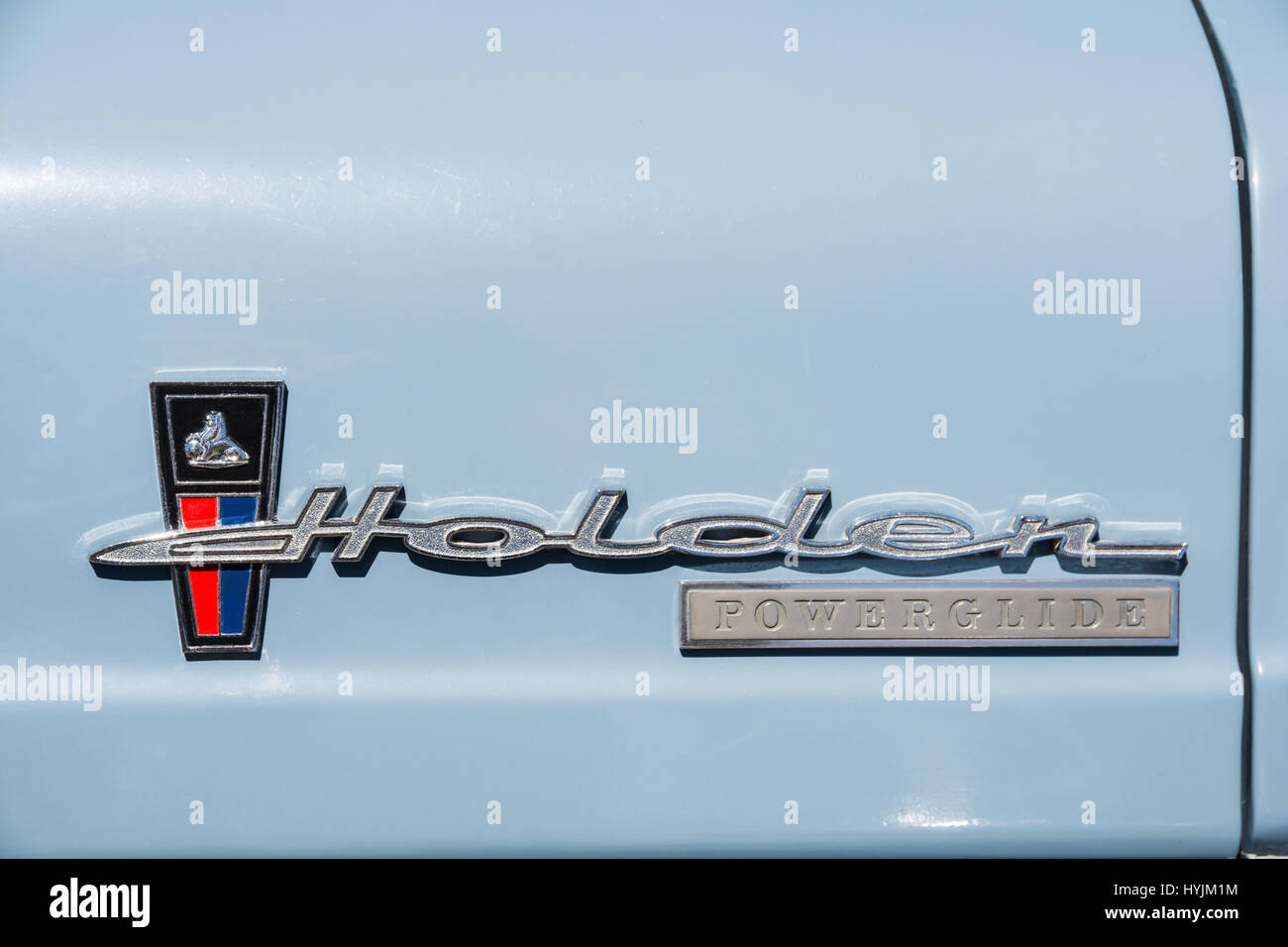 1960s Australian Holden HR Badge. Stock Photo
